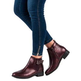 Sweet Shoes Botas Chelsea Rock rojo 5