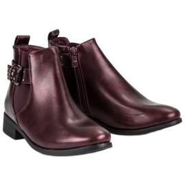 Sweet Shoes Botas Chelsea Rock rojo 3