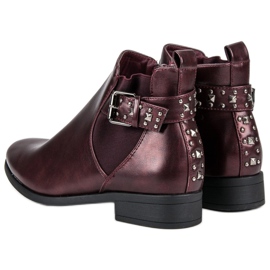 Sweet Shoes Botas Chelsea Rock rojo 2