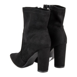Seastar Botines de ante negros 3