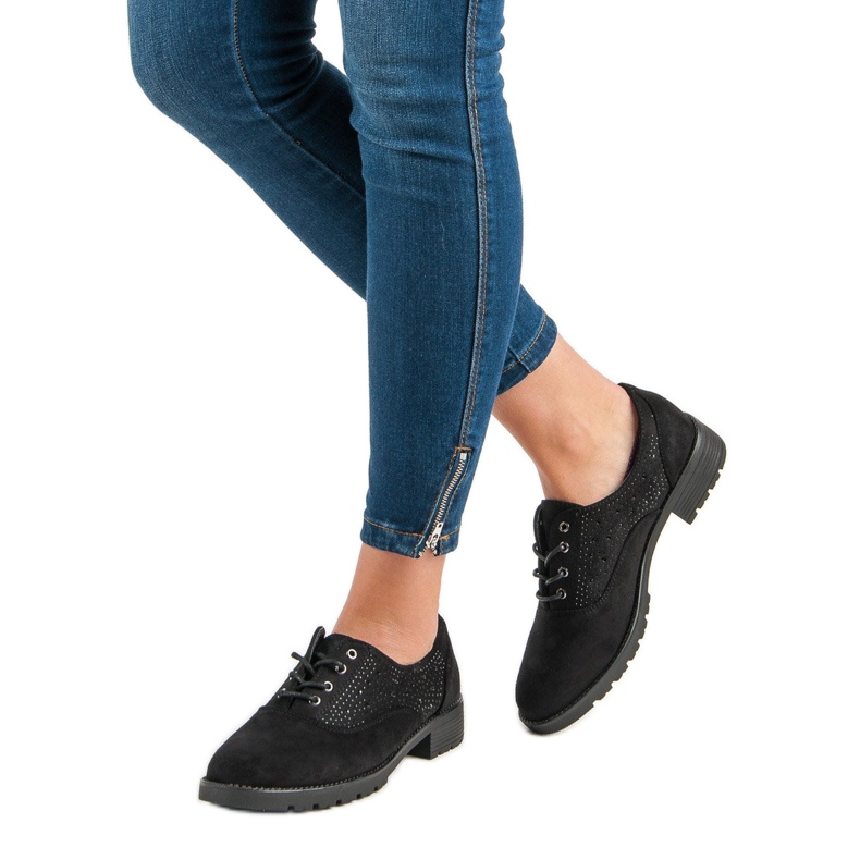 Zapatos de ante negros 2