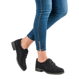 Seastar Zapatos de gamuza negro 1