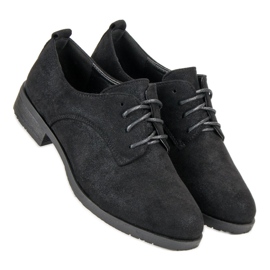Seastar Zapatos de gamuza negro 4