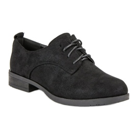 Seastar Zapatos de gamuza negro 2