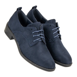 Marquiz Zapato cordones azul marino 6