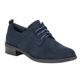 Marquiz Zapato cordones azul marino 3