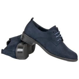 Marquiz Zapato cordones azul marino 5