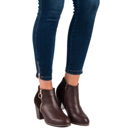Mannika Botas marrones de otoño marrón 4