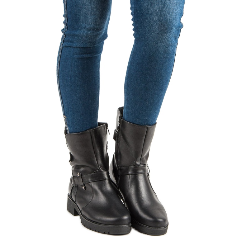 Trabajadores de botas calientes negro 2 Trabajadores de botas calientes negro 2