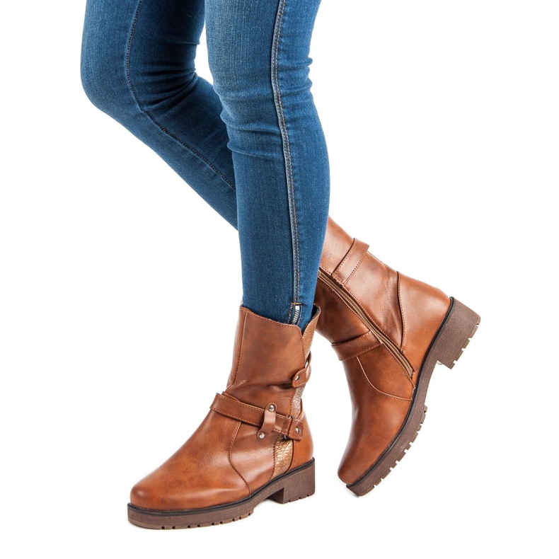 Trabajadores de botas calientes marrón 1