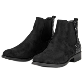 Seastar Botines Chelsea negros 3