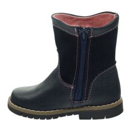 Ren But Botas de cuero para niños con Kitty Ren pero 1525 azul marino 2