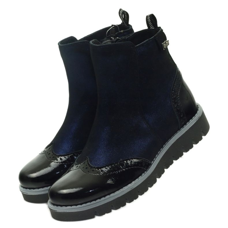 Botas térmicas Ren But 4379 azul marino negro 4