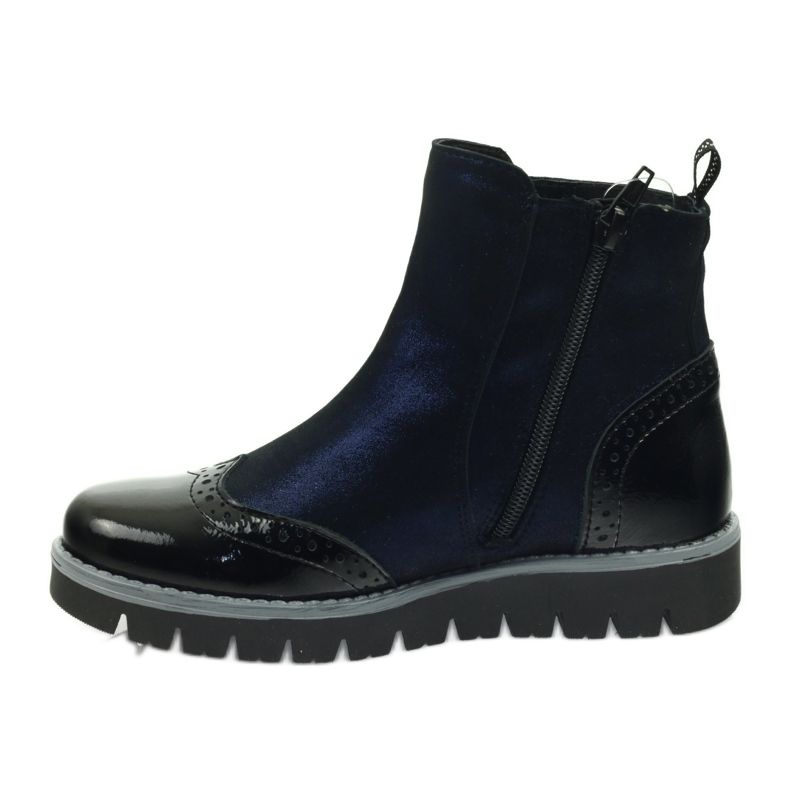 Botas térmicas Ren But 4379 azul marino negro 2