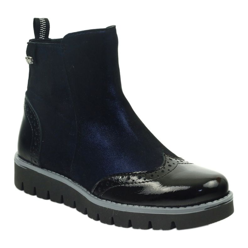 Botas térmicas Ren But 4379 azul marino negro 1