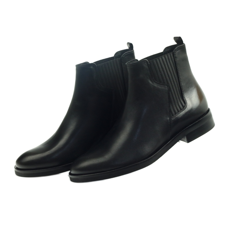 Botas Edeo negras, slip-on 3244 negro 4