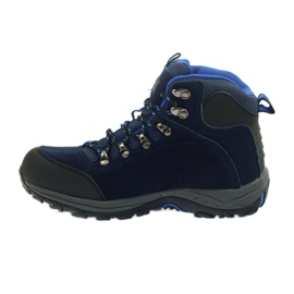 Botas con membrana MT TREK 013 negro azul marino 2