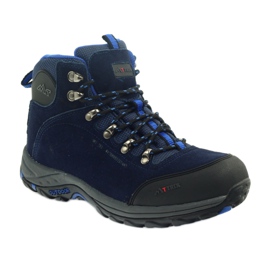 Botas con membrana MT TREK 013 negro azul marino 1