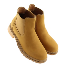 Botines chelsea camel 1367 camel amarillo 2