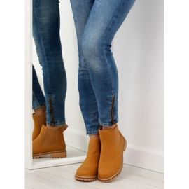Botines chelsea camel 1367 camel amarillo 4