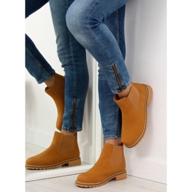 Botines chelsea camel 1367 camel amarillo 5