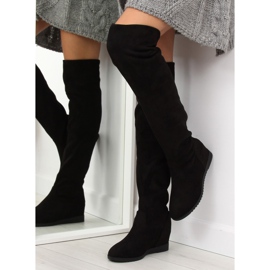 Botas de cuña negras 168-108 negras negro 2 Botas de cuña negras 168-108 negras negro 2
