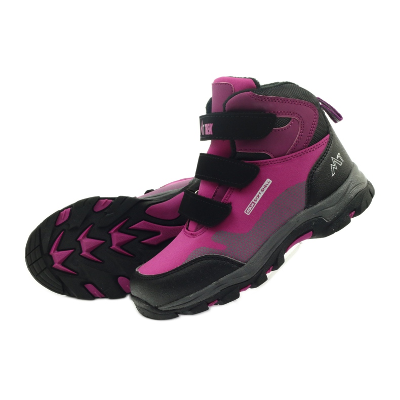 Mttrek Botines velcro MT TREK 011 fucsia negro violeta rosado 5