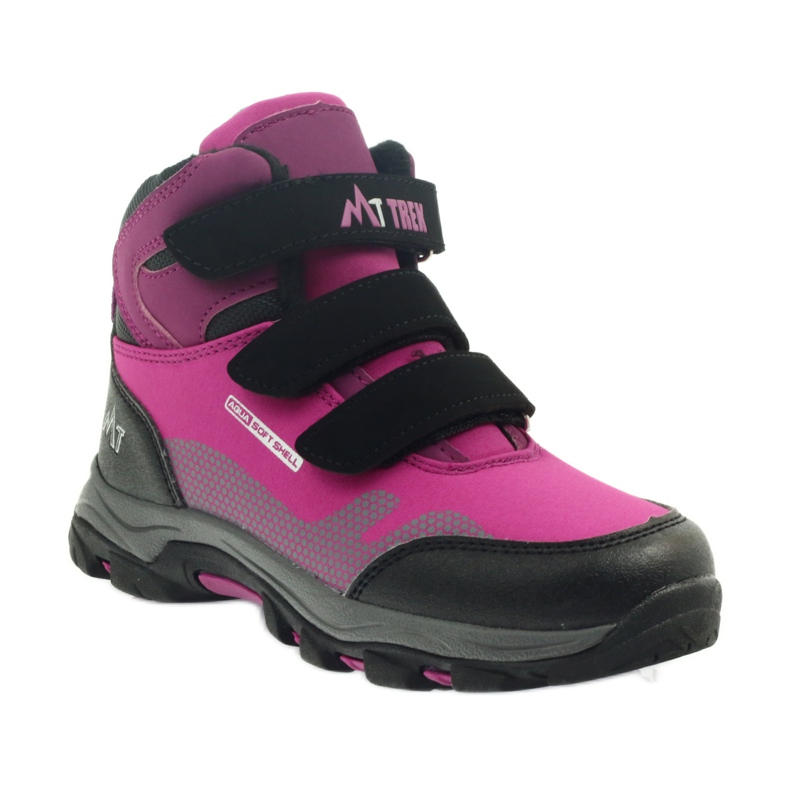 Mttrek Botines velcro MT TREK 011 fucsia negro púrpura rosa 1