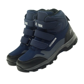 Mttrek Botas de velcro MT TREK 012 azul marino negro 4 Mttrek Botas de velcro MT TREK 012 azul marino negro 4