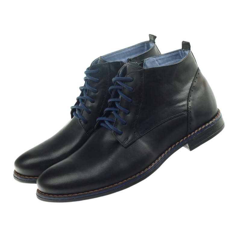 Negro Nikopol 677 botas de invierno negras 3