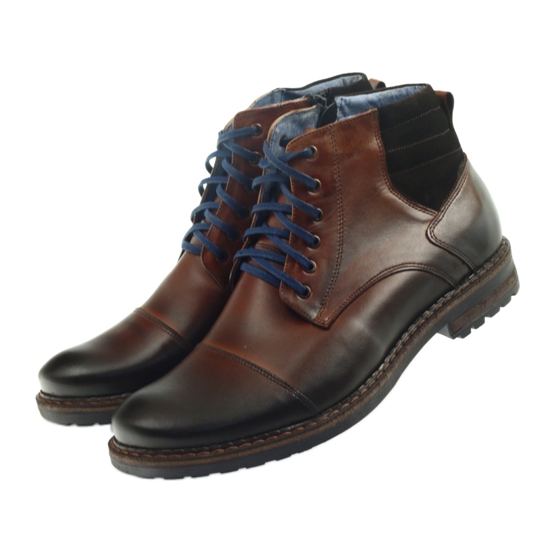 Botas de hombre marrones Nikopol 683 marrón 3