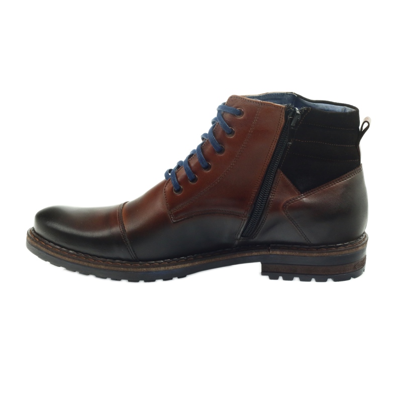 Botas de hombre marrones Nikopol 683 marrón 2