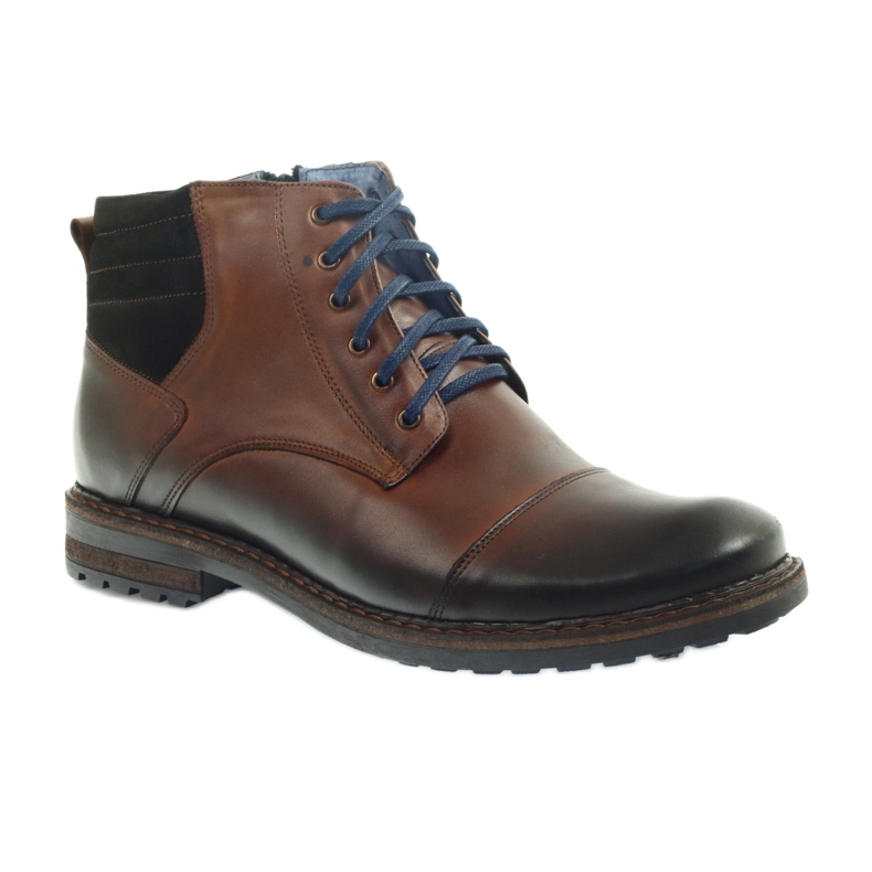 Botas de hombre marrones Nikopol 683 marrón 1