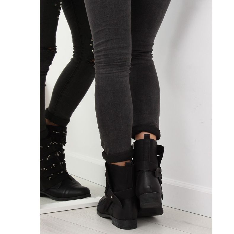 Botas militares negras 2194 Black negro 2 Botas militares negras 2194 Black negro 2
