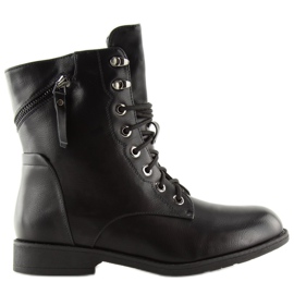 Botas con cordones negro workery 168-177 negro 5