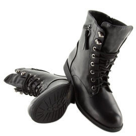 Botas con cordones negro workery 168-177 negro 1