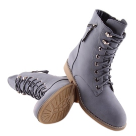 Botas con cordones azul azul 168-177 Azul 3