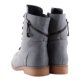 Botas con cordones azul azul 168-177 Azul 6