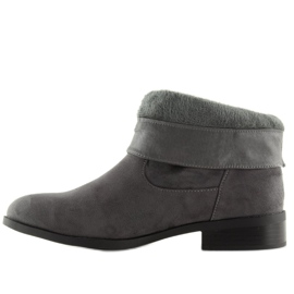 Gris Botas grises de mujer 1126-PA Gris 3
