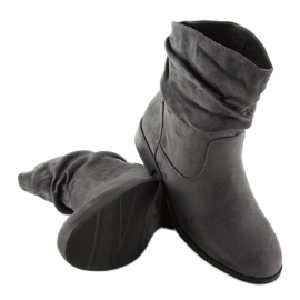 Gris Botas grises de mujer 1126-PA Gris 4