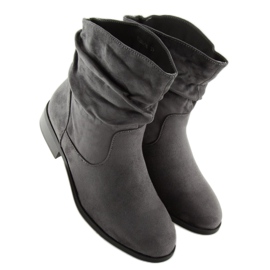 Gris Botas grises de mujer 1126-PA Gris 6
