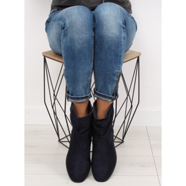 Botas de mujer azul marino 1126-PA DK.BLUE 2