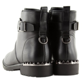 Botas de mujer negras G-168-1 Black negro 2