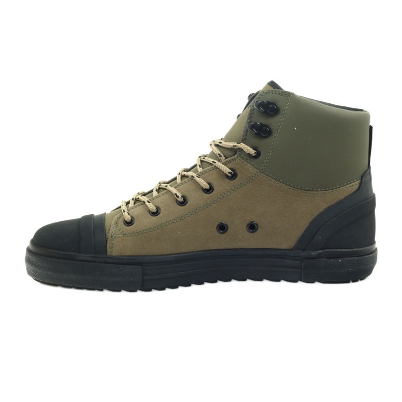 Zapatilla Armani Jeans Hombre Piel verde 2