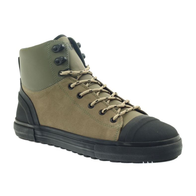 Zapatilla Armani Jeans Hombre Piel verde 1