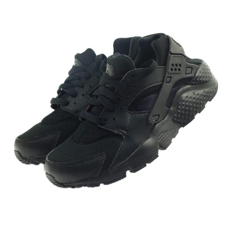 Nike Huarache Run GS 016 negro 3