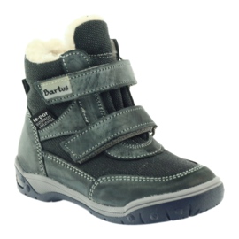 Botas de cuero con botas de membrana Bartuś gris 1