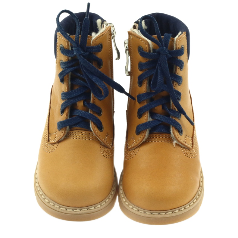 Botas de madera BARTUŚ Camel amarillo azul marino 3 Botas de madera BARTUŚ Camel amarillo azul marino 3