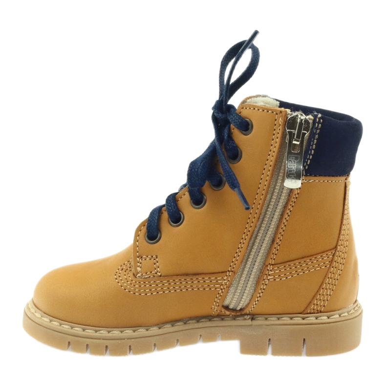 Botas de madera BARTUŚ Camel amarillo azul marino 2 Botas de madera BARTUŚ Camel amarillo azul marino 2