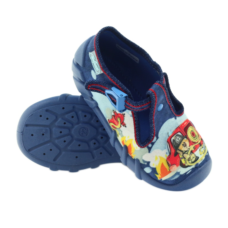 Calzado infantil befado zapatillas 110p323 azul multicolor 3